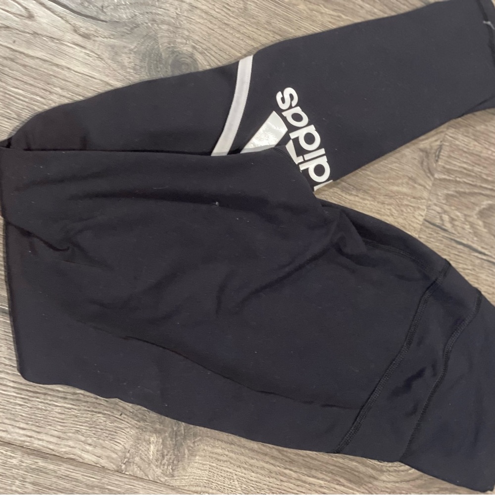 Adidas Kids Black Leggings
